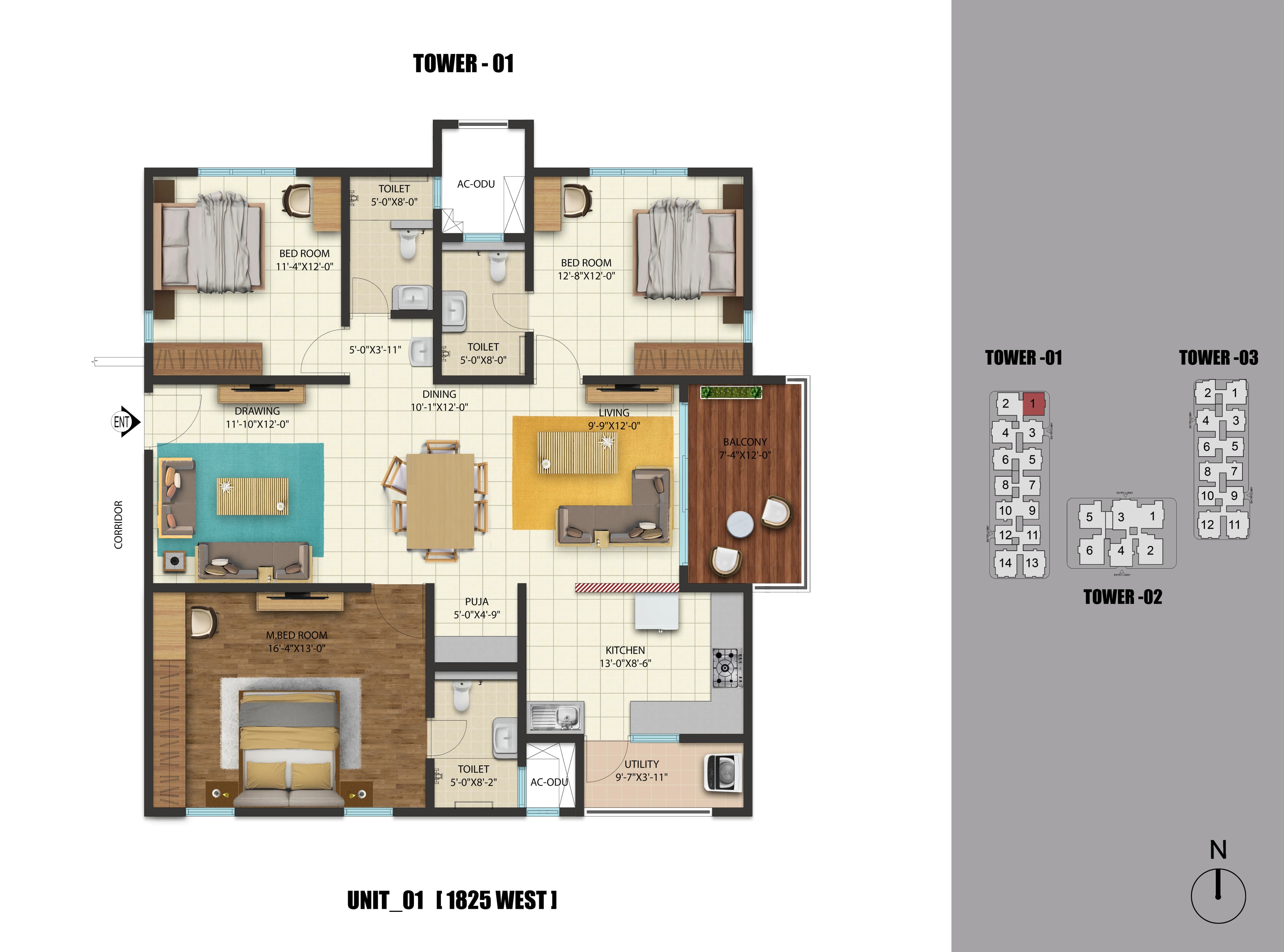 2 & 3 BHK