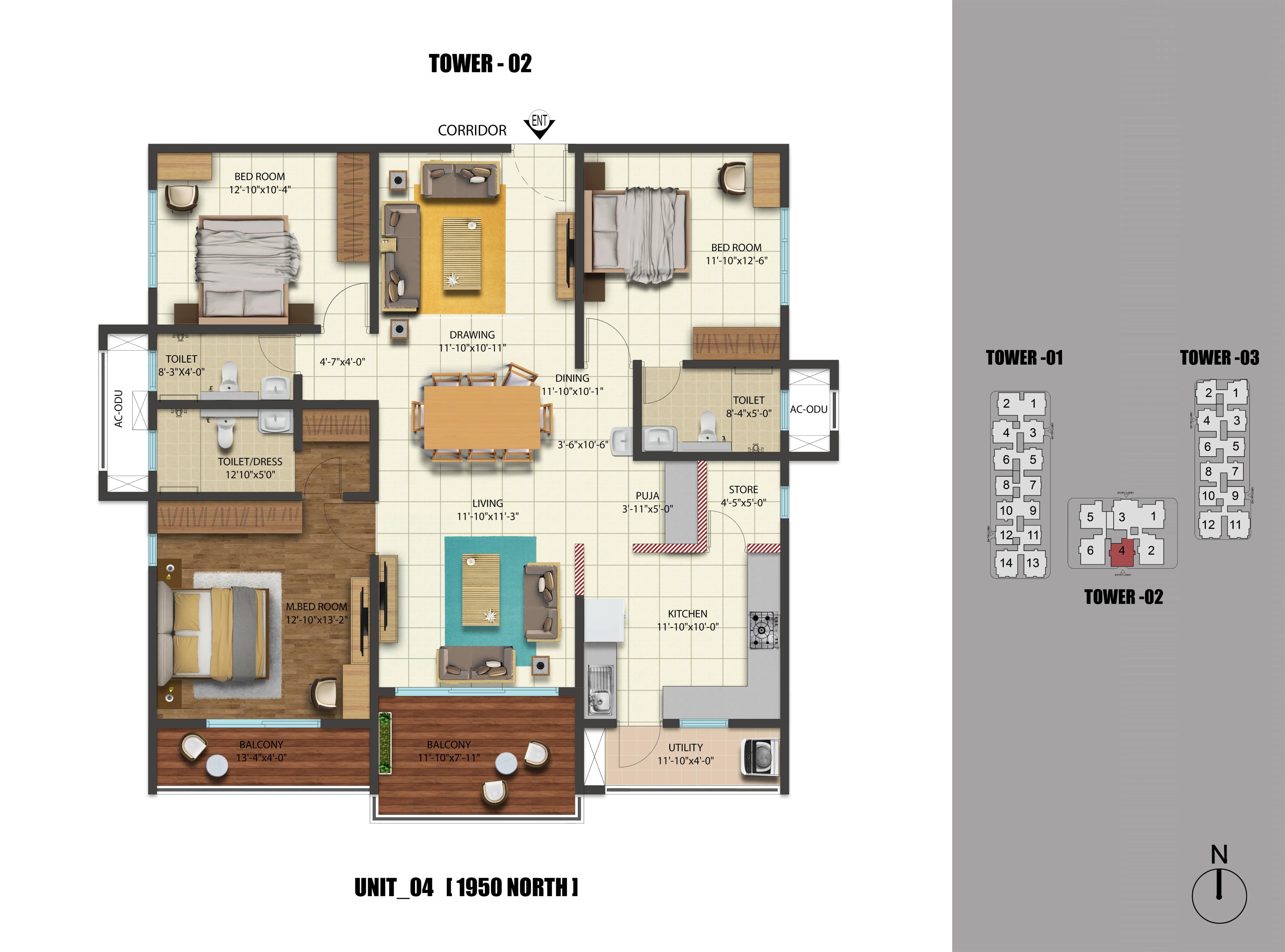 2 & 3 BHK